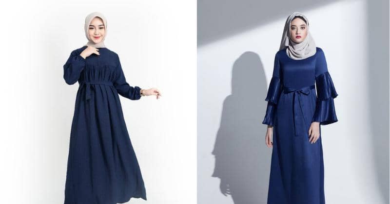 7 Warna Jilbab yang Cocok Dipadukan dengan Gamis Navy, Memesona!